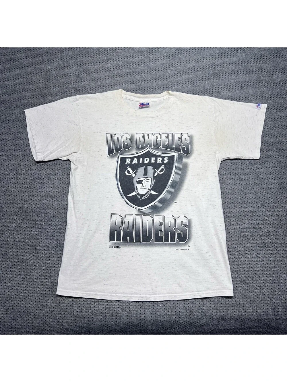 Vintage 1994 Los Angeles Raiders T-Shirt Large National Football League RARE